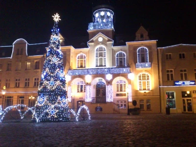 Mikołajki na rynku w Wejherowie