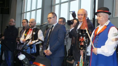 DJK Bojano 2016. Rekord Polski w jednoczesnej grze na akordeonach pobity - fot. Leszek Spigarski