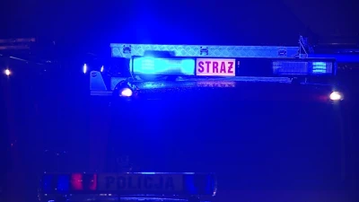 Pożar na ulicy Stefczyka w Wejherowie