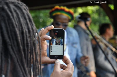The Rockas Roots Reggae – wejherowski park miejski, fot. Leszek Spigarski.