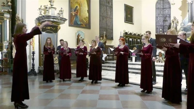 Koncert muzyki pasyjnej w Kolegiacie (31.03.2017) – fot. Leszek Spigarski