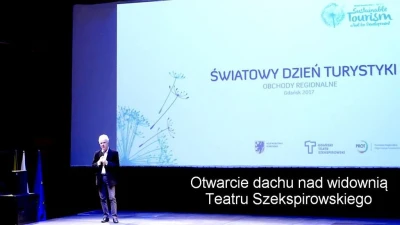 Światowy Dzień Turystyki 2017 – obchody regionalne w Gdańskim Teatrze Szekspirowskim – fot. Leszek Spigarski