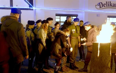Betlejemskie Światło Pokoju w Wejherowie