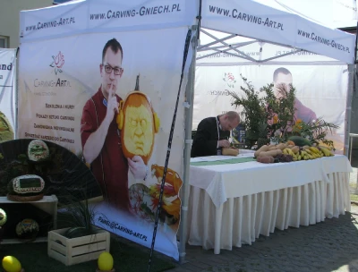 Zawody carvingowe w Wejherowie (fot. Leszek Spigarski)