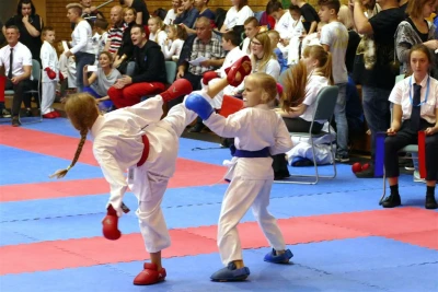 Międzynarodowe zawody karate w Bolszewie - fot. Leszek Spigarski