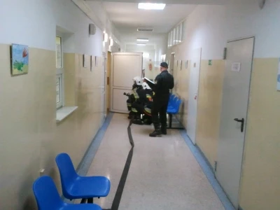 Pali się, pali, pali w helskim szpitalu