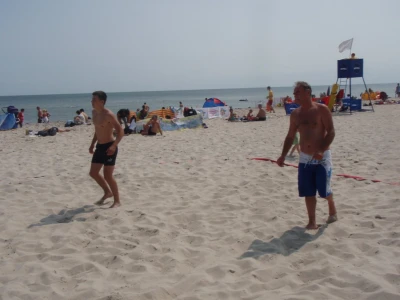 Finał III Otwartego Turnieju Piłki Siatkowej Plażowej w Helu