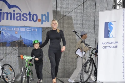 Rowerowo przy Gdyńskim Akwarium