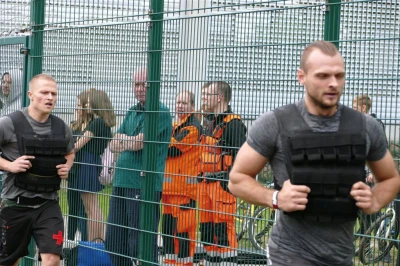 Wejher Cross Games 2017, półfinał – sanie i kamizelka, fot. Leszek Spigarski