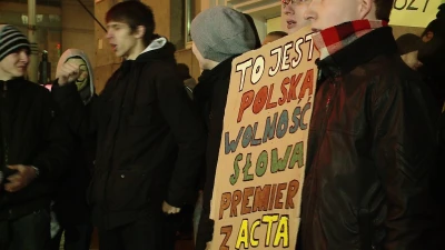 Nie dla ACTA w Gdyni