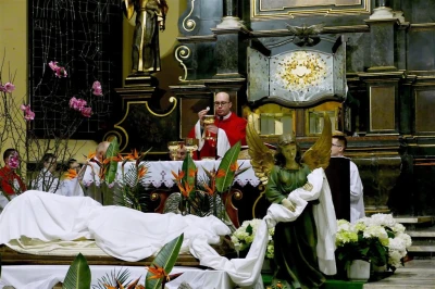 Liturgia Wielkiego Piątku w wejherowskiej Kolegiacie