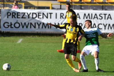 Gryf Wejherowo-Warta Poznań fot. Leszek Spigarski