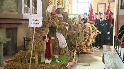 Dożynki powiatu wejherowskiego w Strzepczu
