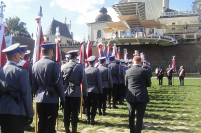 Delegacja z Wejherowa na XI Pielgrzymce Środowiska Policyjnego