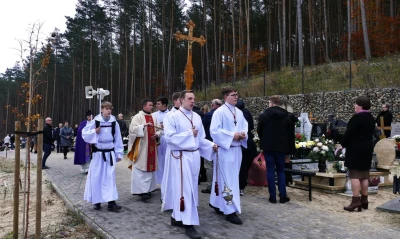 Wszystkich Świętych - uroczystości na wejherowskim cmentarzu