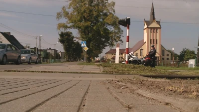 Bezpieczny przejazd w Żelistrzewie