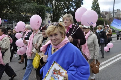 Różowy marsz ulicami Gdyni