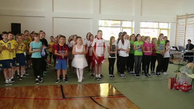 Otwarcie sali sportowej w Sychowie