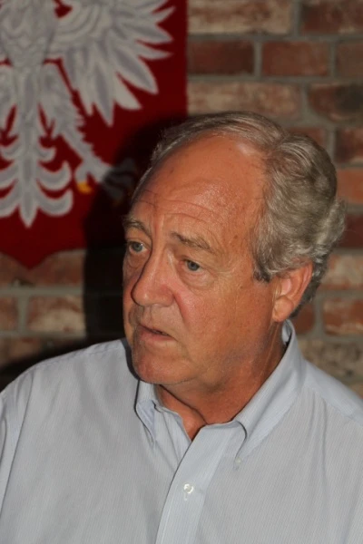 Dr Patrick Moore na spotkaniu w Choczewie