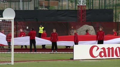 Pierwszy trening Hiszpanów