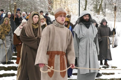 Inscenizacja Drogi Pojmania na Kalwarii Wejherowskiej