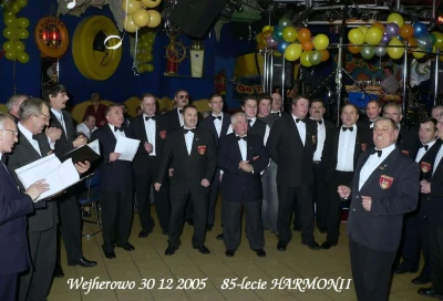 Wejherowo 2005. Jubileusz 85 - lecia Chóru Męskiego HARMONIA - fot. Leszek Spigarski