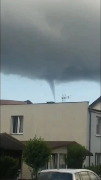 Trąba wodna na Pomorzu