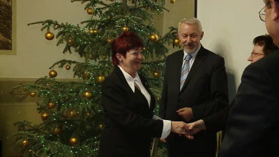Rozdanie nagród w Urzędzie Miasta