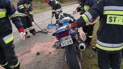 Wypadek w Górze, jedna osoba ranna