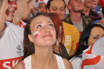 Tłumy w gdańskiej Strefie Kibica