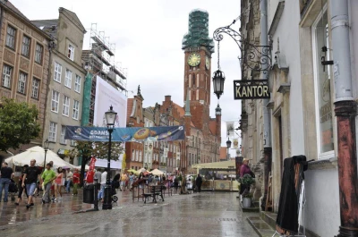 Gdańsk: Deszczowy Jarmark św. Dominika