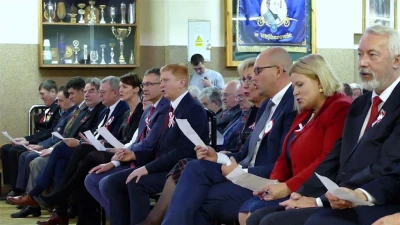 Miejsko - powiatowa akademia z okazji Święta Niepodległości w Wejherowie - 2017