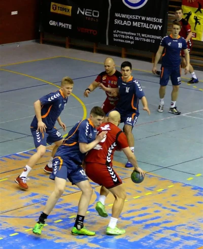 Tytani Wejherowo pokonani przez SMS ZPRP Gdańsk 27 : 32 - fot. Leszek Spigarski