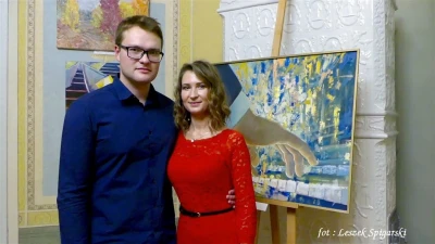 Wernisaż Milany i Denisa Khyzhavskich - malarzy z Ukrainy