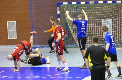 Tytani Wejherowo pokonali MOSiR Kętrzyn  40:20. fot.Leszek Spigarski