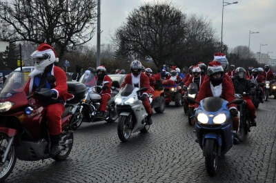X Parada Mikołajów na Motocyklach