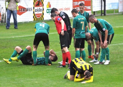 Gryf Wejherowo vs Stal Stalowa Wola fot. Leszek Spigarski