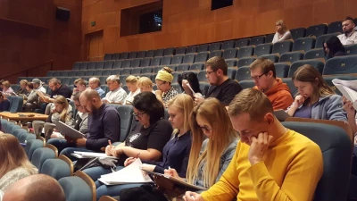 Wielki test języka angielskiego w Wejherowie fot. P. Białk, D. Zaputowicz