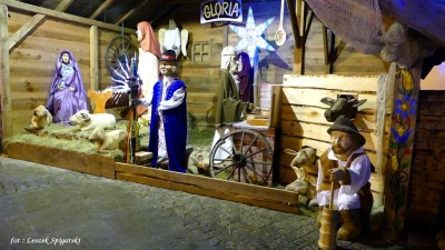 Wejherowska szopka bożonarodzeniowa 2016 - fot. Leszek Spigarski