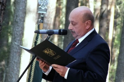 Obchody w Piaśnicy: Powstały figury więźniów Stutthofu (fot. Leszek Spigarski)