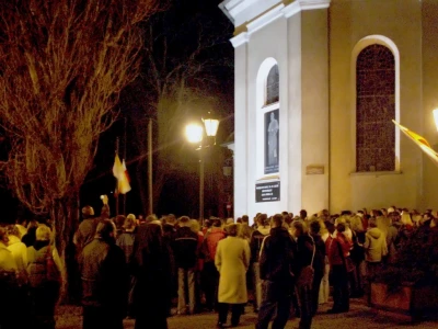 Młodzież Papieżowi 2005 rok - fot. Leszek Spigarski