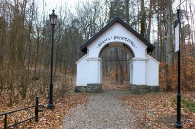 Inscenizacja Misterium - Droga Pojmania po raz pierwszy na Kalwarii Wejherowskiej fot. Leszek Spigarski