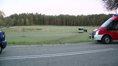 Dwa wypadki na trasie Wejherowo-Linia