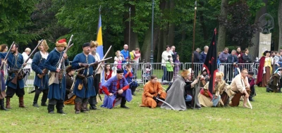Rekonstrukcja historyczna 2017. Bitwa o taborowy wóz kupiecki - fot. Leszek Spigarski
