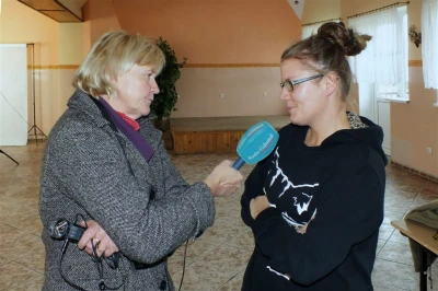 Domatowo - casting na statystów do filmu Kamerdyner - fot. Leszek Spigarski