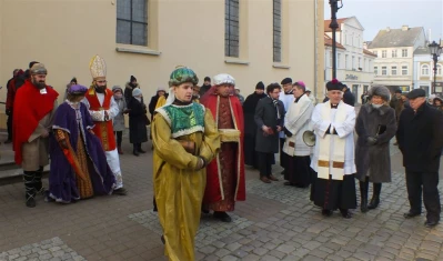 Orszak Trzech Króli w Wejherowie fot. Leszek Spigarski