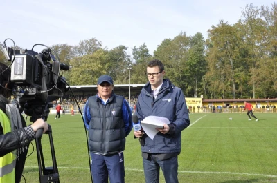 Ekipa TTM podczas realizacji meczu Gryf vs Górnik