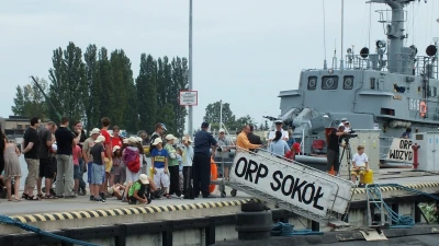 Sobota w gdyńskim porcie wojennym