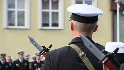 Przysięga wojskowych w Pucku