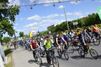 Region opanowali rowerzyści
